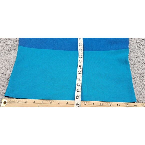 NWT New York & Company Sheath Dress Colorblock Ponte Knit Maximalist Womens M - Picture 14 of 16